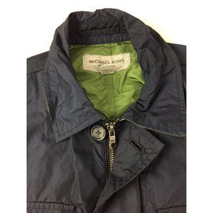 Michael Kors Navy Rain Jacket